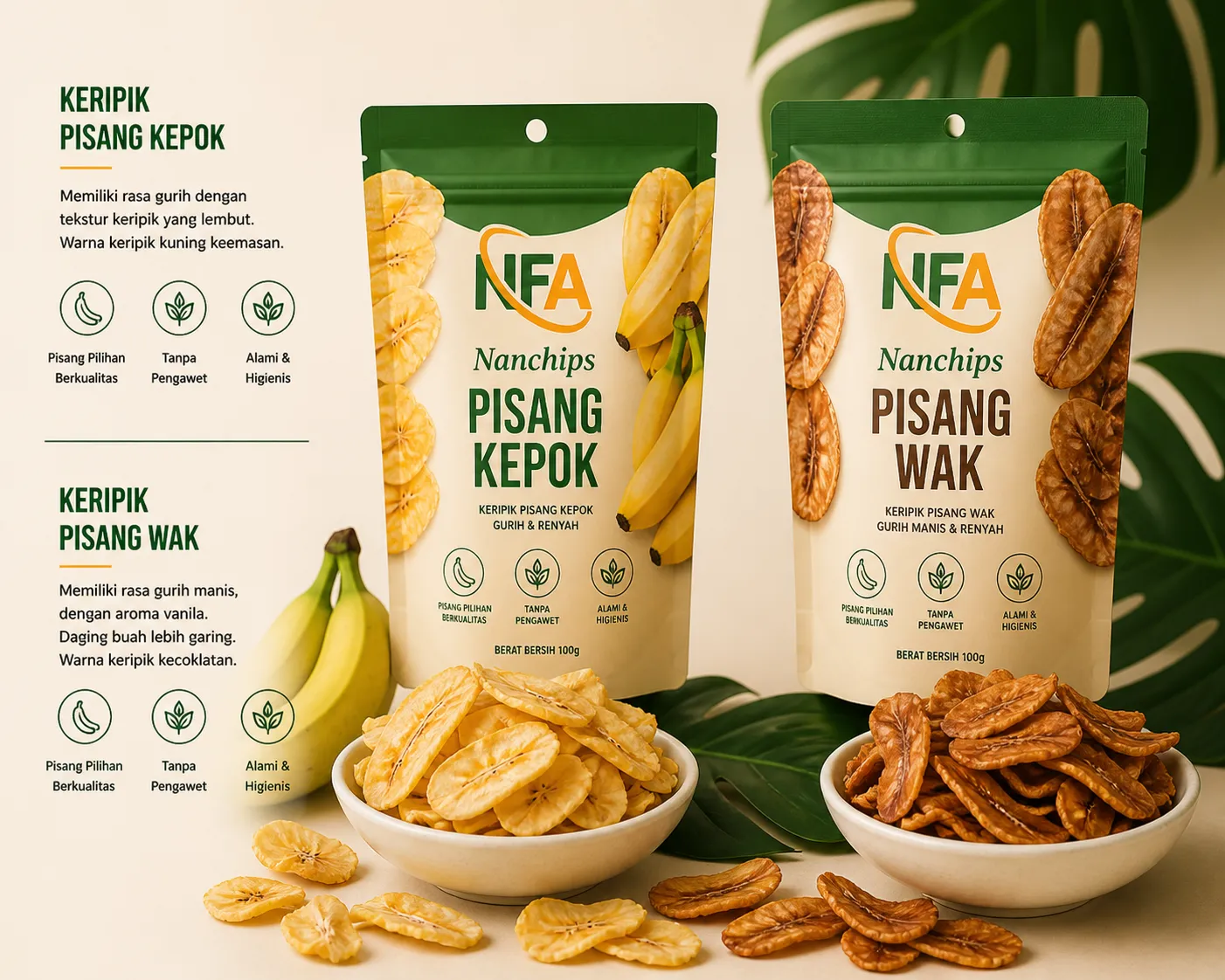 Nanchips Banana Chips